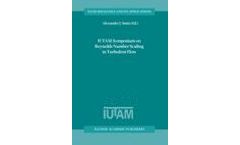 IUTAM Symposium on Reynolds Number Scaling in Turbulent Flow