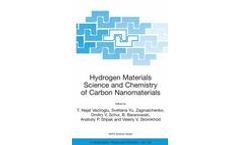 Hydrogen Materials Science and Chemistry of Carbon Nanomaterials