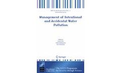 Management of Intentional and Accidental Water Pollution