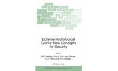 Extreme Hydrological Events: New Concepts for Security