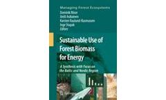 Sustainable Use of Forest Biomass for Energy