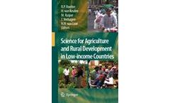 Science for Agriculture and Rural Development in Low-income Countries