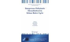 Dangerous Pollutants (Xenobiotics) in Urban Water Cycle
