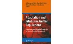 Adaptation and Fitness in Animal Populations