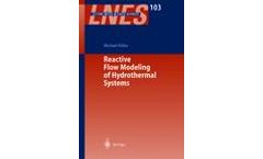 Reactive Flow Modeling of Hydrothermal Systems