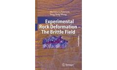 Experimental Rock Deformation - The Brittle Field