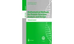 Mathematical Methods for Protein Structure Analysis and Design