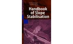 Handbook of Slope Stabilisation