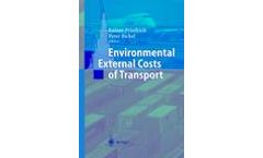 Environmental External Costs of Transport