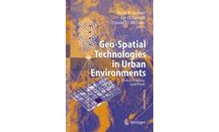 Geo-Spatial Technologies in Urban Environments