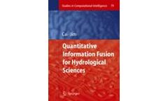 Quantitative Information Fusion for Hydrological Sciences