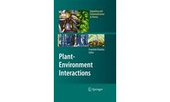 Plant-Environment Interactions