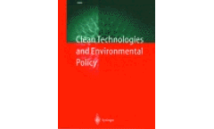 Clean Technologies and Environmental Policy