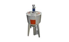 Cimas - Model MV - Vertical Mixer with Collecting Cone and Ground-Smoothing Hopper