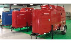 Turbine Marine - Model TM1000 - 1MW Natural Gas/CNG Fuel Power Generator Set