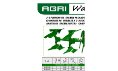 Agriway - Model TB Series - Mounted Ditchers On Toolbar - Brochure