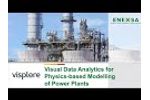 Visual Data Analytics for Physics-based Modelling of Power Plants - Video