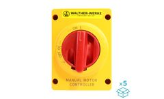 Walther Electric - Model KEM325UL Y/R - Enclosed Motor Disconnect Switch