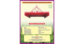 Varsha - Tractor Operated Stubble Remover/ Roto Slasher - Brochure