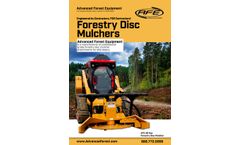  	AFE - Model SS ECO - Forestry Disc Mulcher - Brochure