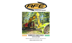 AFE - Model RDM52EX - Excavator Forestry Disc Mulcher - Brochure