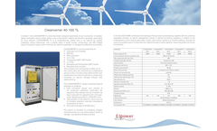 Elpower - Model Cleanverter 15-30 TL - On-Grid Inverter - Brochure