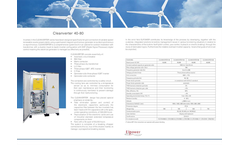 Elpower - Model Cleancontrol - Remote Control and Datalogging System - Brochure