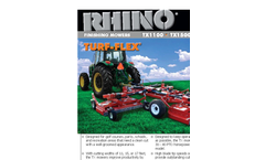 Turf Flex - Model TX - Tri-Deck Finishing Mowers Brochure