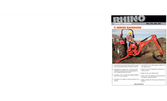 Rhino - Model 75C - Backhoes Brochure