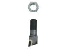 Square Shank - 2-1/2" Tooth W/Lock Nut