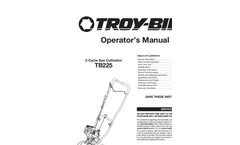 Big Red - Garden Tiller - Manual