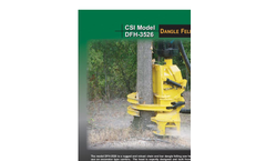 CSI - Model DFH-3526 - Grapple Felling Saw Head - Brochure