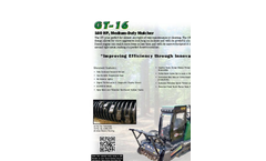Gyro-Trac - Model GT-365 - Heavy Duty Mulcher - Brochure