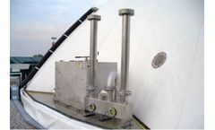Tecon - Top-Mounted Biogas Storage System with Service Platforms