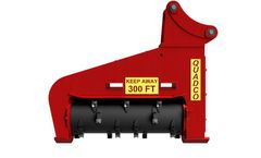 Quadco - Model 56QDM - Drum Mulcher Attachment Head