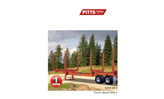 Pitts - Model LT40-L - Log Trailer  - Brochure