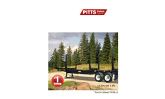 Pitts - Model LP40-4UL - Log Trailer - Brochure
