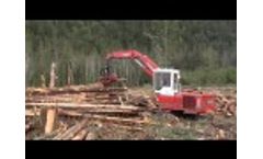 Madill 2850C Log Loader Video 1