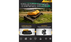 Alamo TRAXX - Model RC28 - Rotary-type Remote Controlled Industrial Mower - Brochure