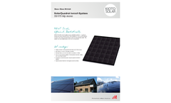 Inroof Photovoltaic Module - Datasheet