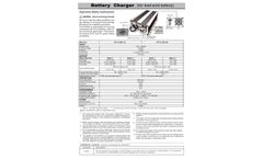 Hon Turing - Model HT-C-60-12 ; HT-C-30-24 - Multistage Battery Charger - Manual