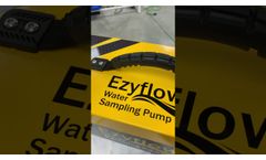 EzyFlow Portable Battery Operated Low Flow Liquid Sampling Pump - Video