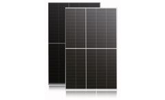 Exiom - Model EX390-410M(B)-120(HC)(210) - Half Solar Cell Panel