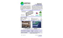 ERTEC EdgeGuard - Mulch and Sediment Retention for Small Drainage Areas - Brochure