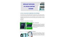 DJE - CCD - Colour Sorter Systems - Brochure