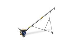 Screw Conveyor with a Hopper