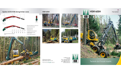 Model HSM 405 H2 8WD - Harvester- Brochure