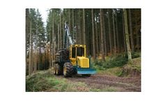 Model HSM 208F 6WD 10t - Forestry Forwarder