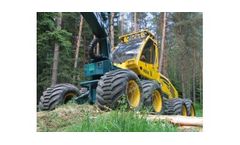 Model HSM 405 H2 8WD - Forestry Harvester