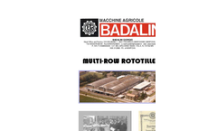Badalini - Model MC - Cultivators Brochure